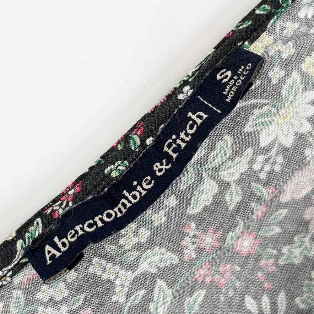 Abercrombie & Fitch Floral Ruffle Romper Size S - Picture 5 of 5